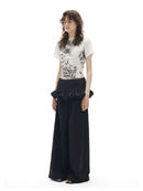 Bubble Skirt-Style Wide-Leg Pants(NAL015PN)