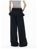 Bubble Skirt-Style Wide-Leg Pants(NAL015PN)